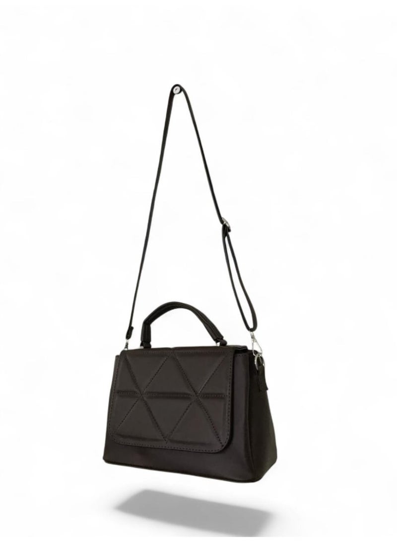 Stylish Crossbody Bag for Women and Girls, Practical Design with 2 Pockets Including One Zipper Pocket, Lightweight and Ideal for Daily Use and Outings - Image 5